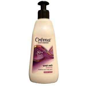 CREMA Instant Conditioner Moisturizer Curly Hair  AntiFrizz Shine Soften 400 ml